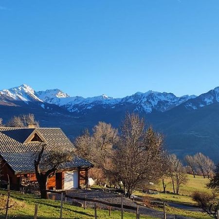 Chalet Mounette Ski Sauna Lac Embrun Puy-Sanieres Exterior photo